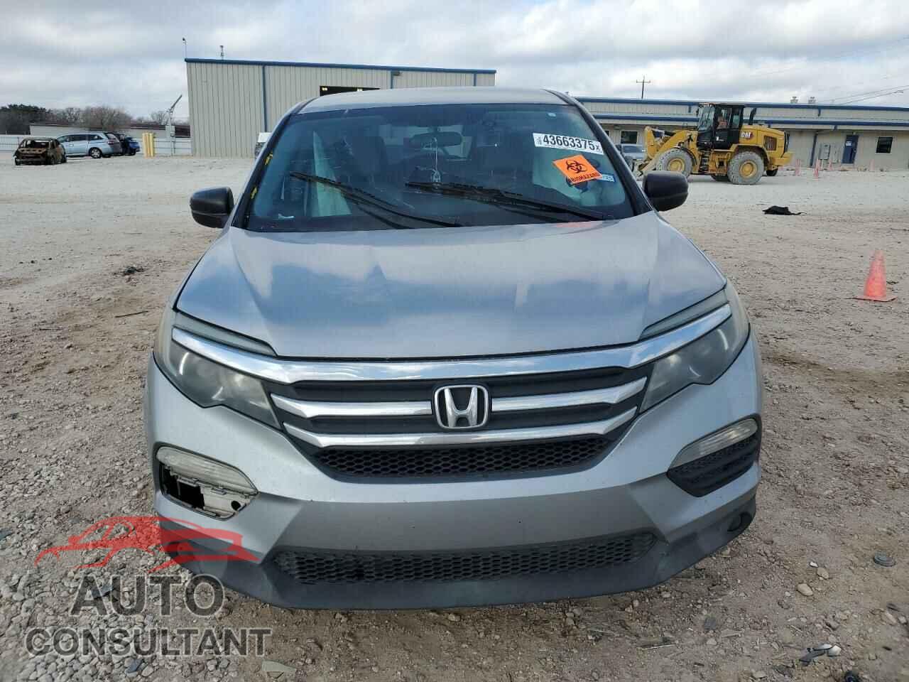 HONDA PILOT 2017 - 5FNYF5H13HB001037