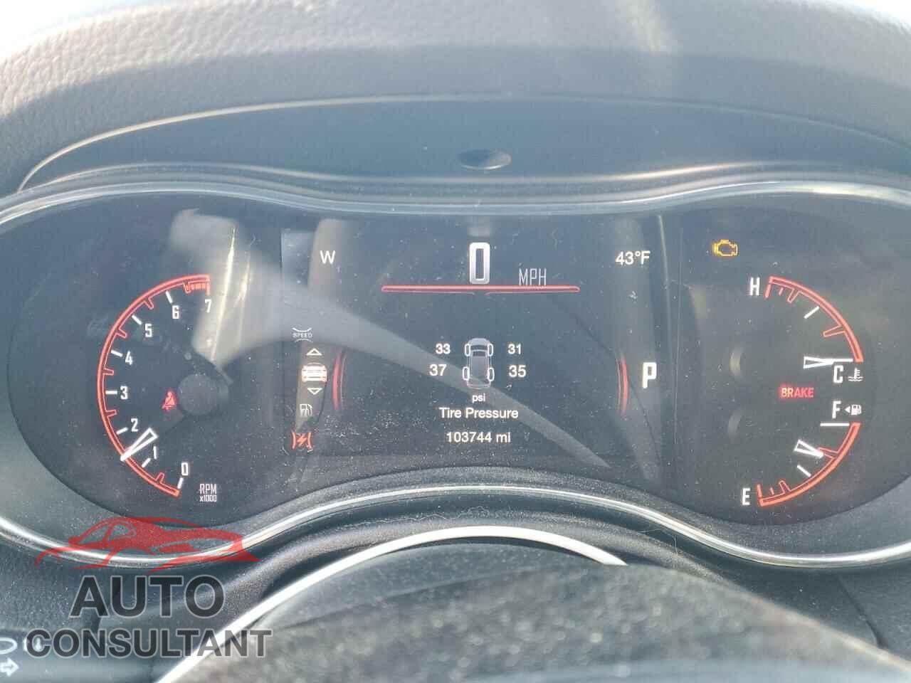 DODGE DURANGO 2017 - 1C4RDJDGXHC930975