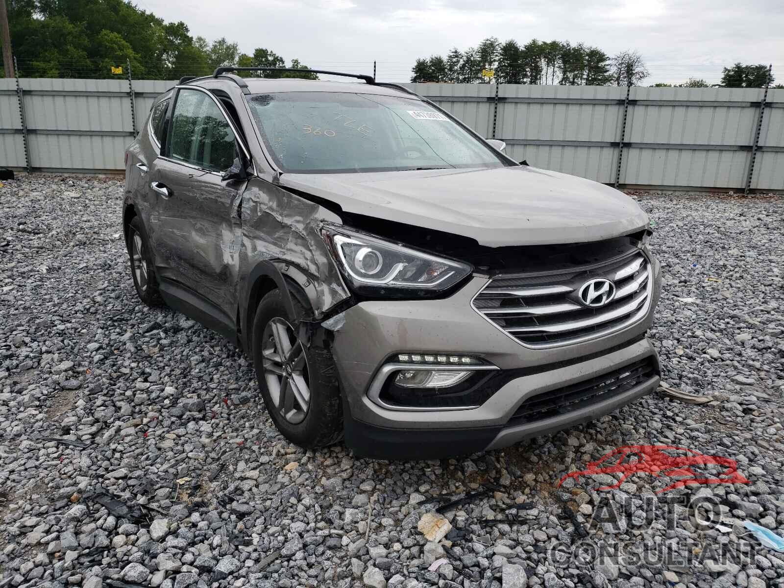 HYUNDAI SANTA FE 2018 - 5XYZU3LB4JG565163