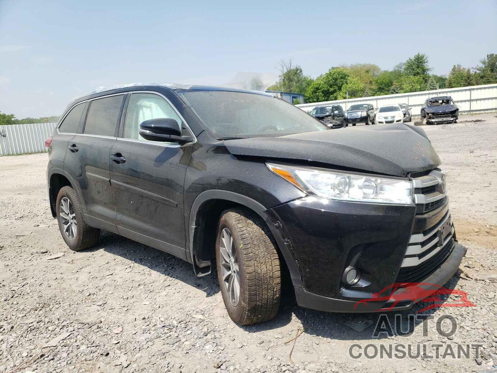 TOYOTA HIGHLANDER 2019 - 5TDJZRFH7KS629752
