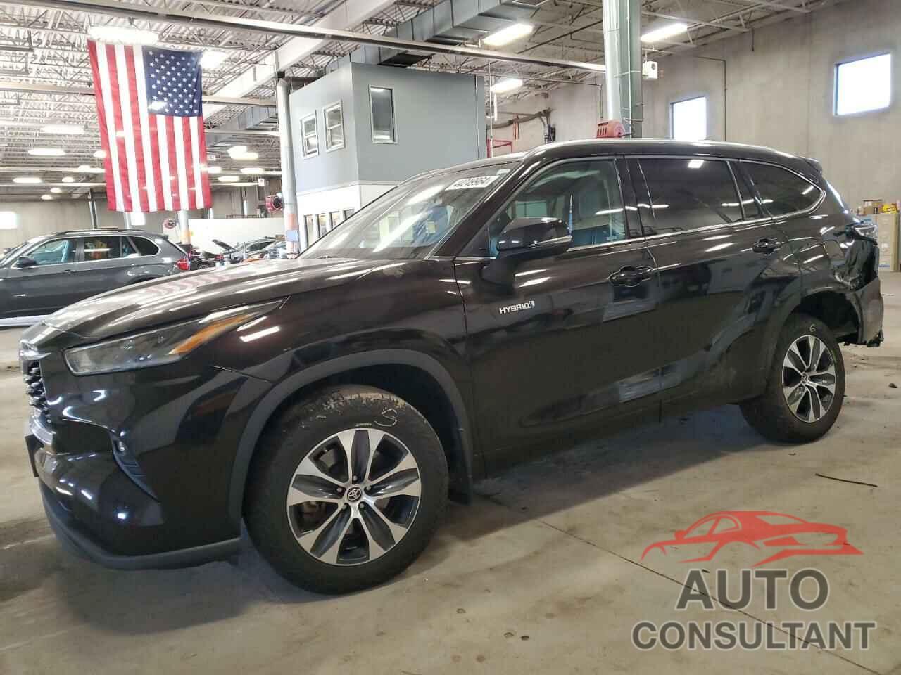 TOYOTA HIGHLANDER 2021 - 5TDHBRCH1MS039105