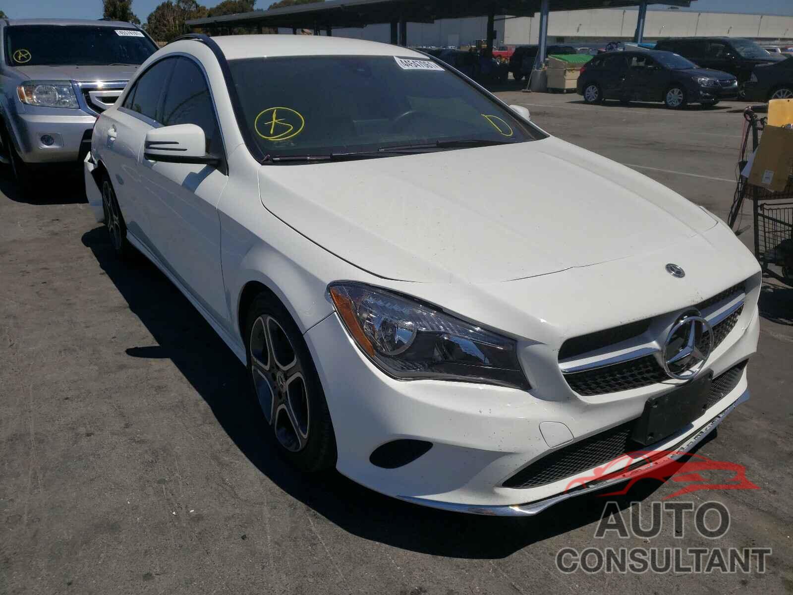 MERCEDES-BENZ CLA-CLASS 2019 - WDDSJ4EB8KN737840