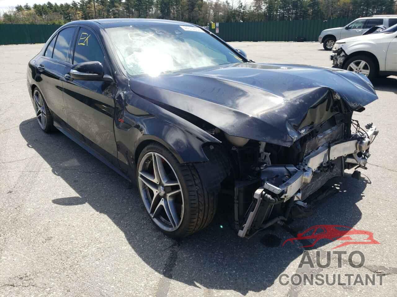 MERCEDES-BENZ C-CLASS 2015 - 55SWF8HB7FU072223