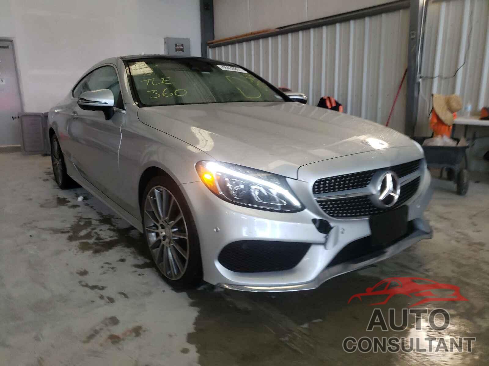 MERCEDES-BENZ C CLASS 2017 - WDDWJ4JB2HF363073