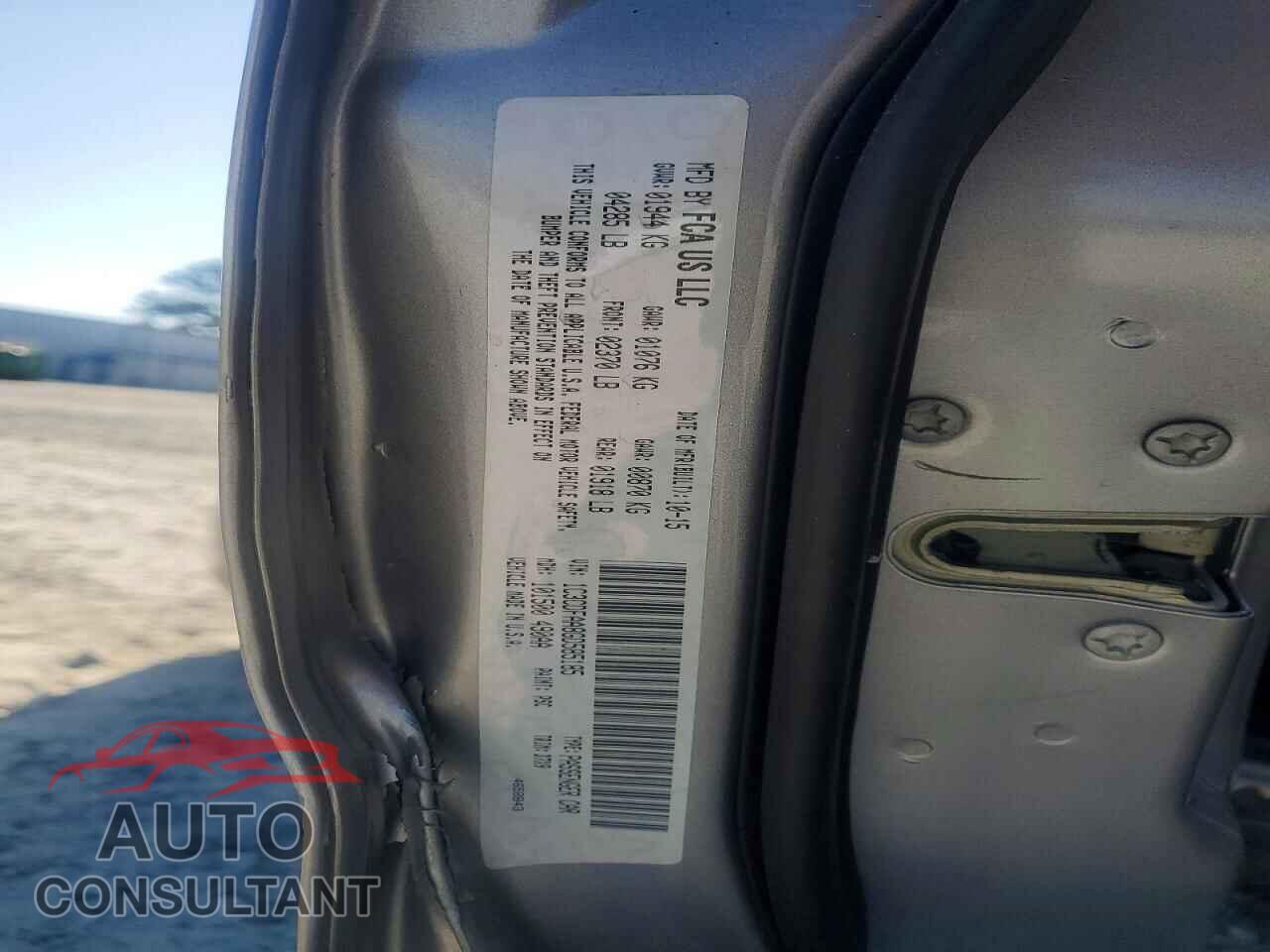 DODGE DART 2016 - 1C3CDFAA8GD585185