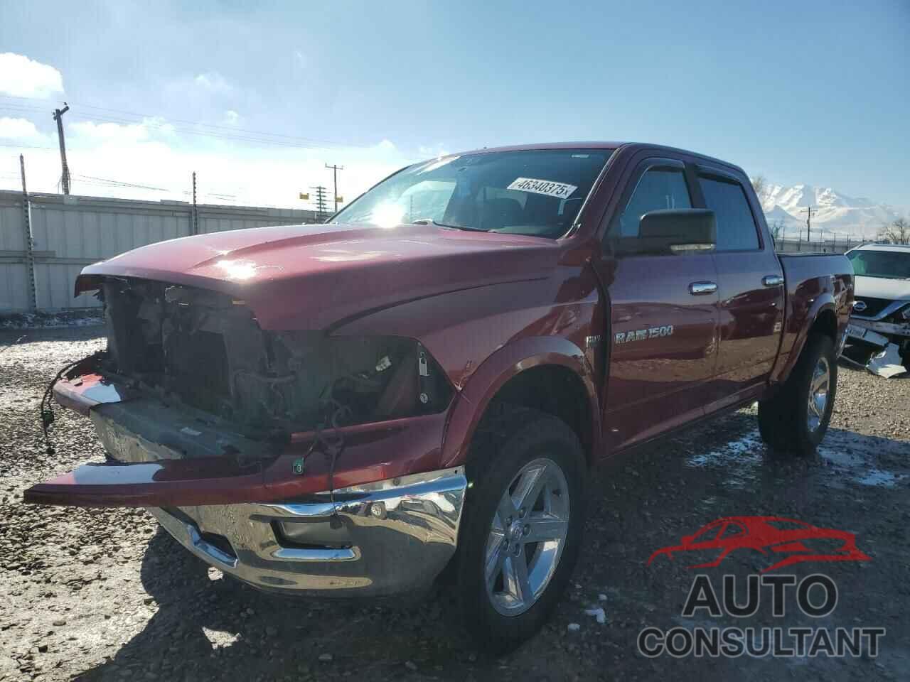 DODGE RAM 1500 2012 - 1C6RD7LT1CS257842