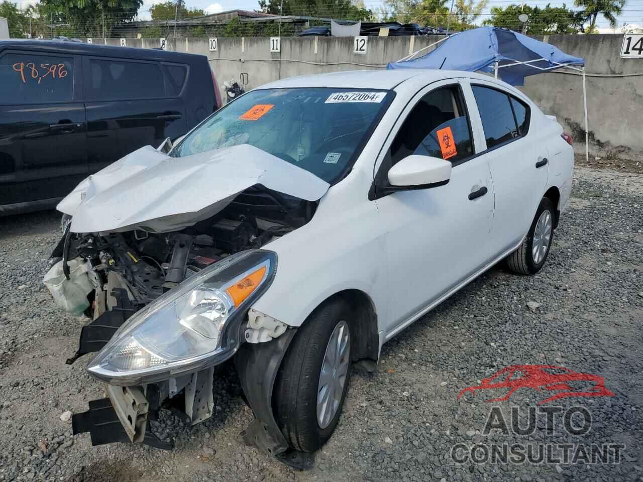 NISSAN VERSA 2018 - 3N1CN7AP0JL804261