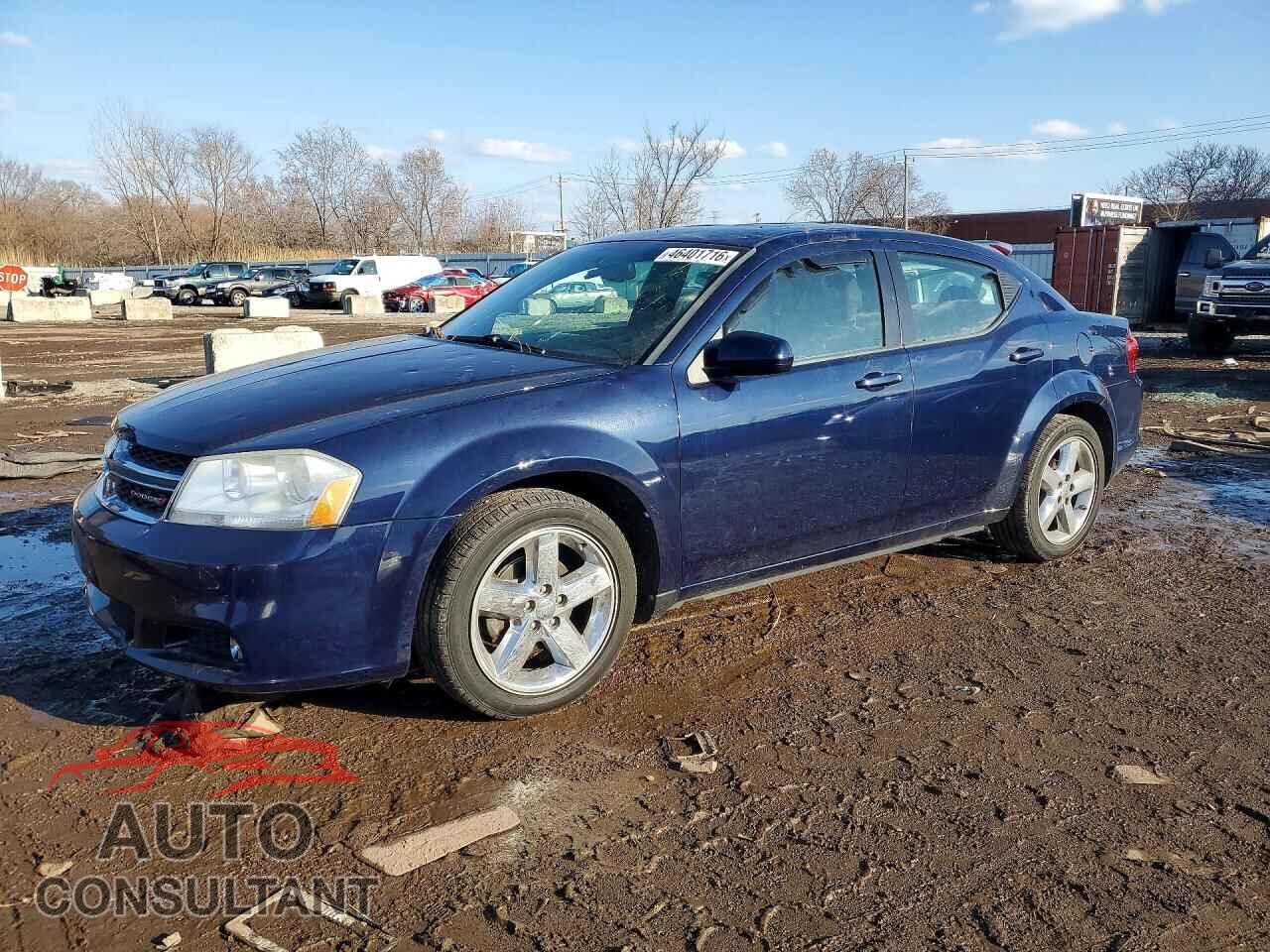 DODGE AVENGER 2013 - 1C3CDZCB7DN586535