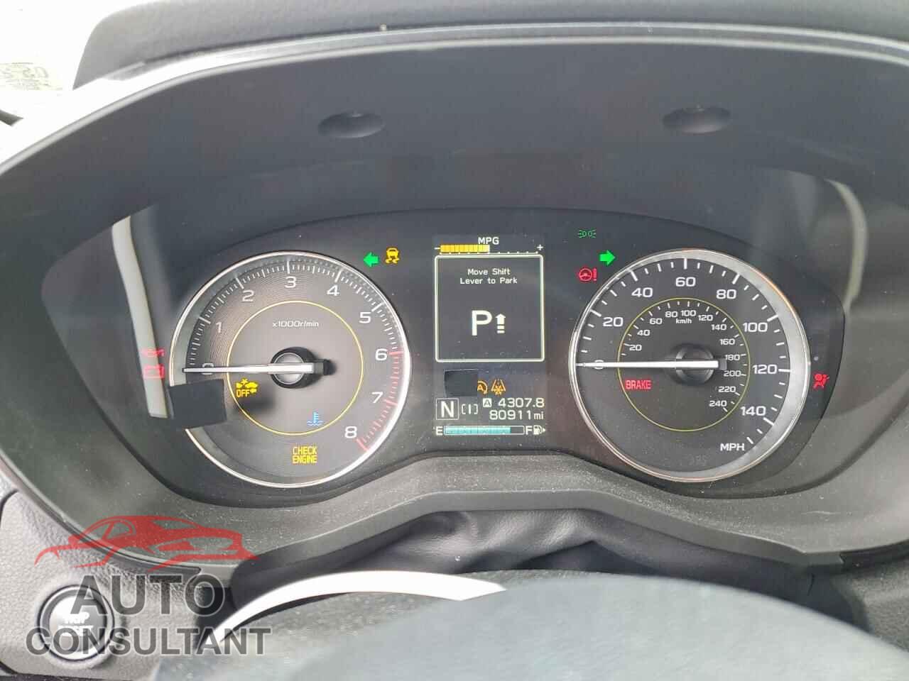 SUBARU CROSSTREK 2022 - JF2GTHRC1NH257261
