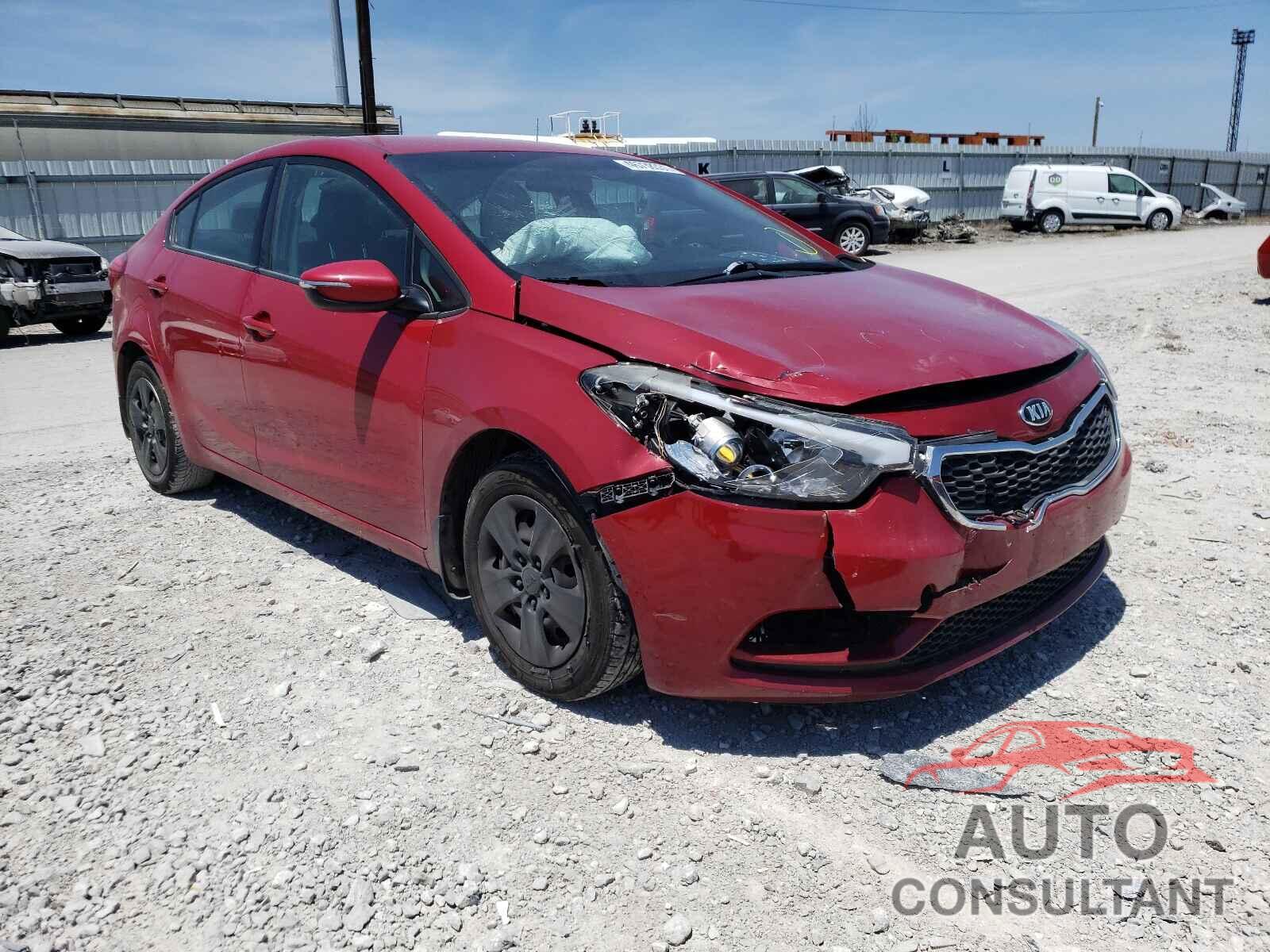 KIA FORTE 2016 - KNAFX4A61G5500890
