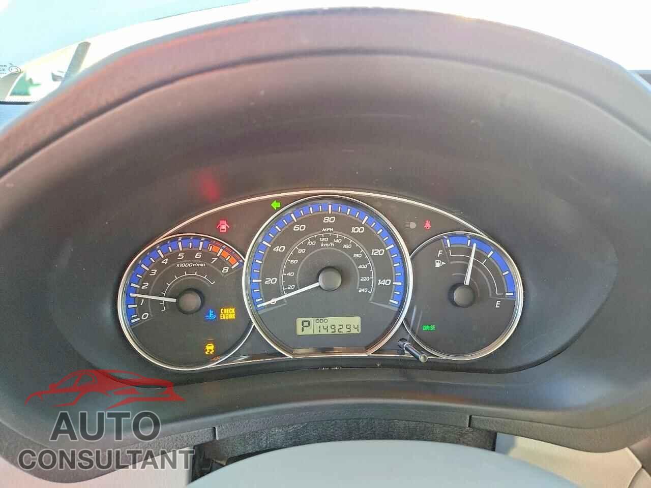 SUBARU FORESTER 2012 - JF2SHBDC4CH429330