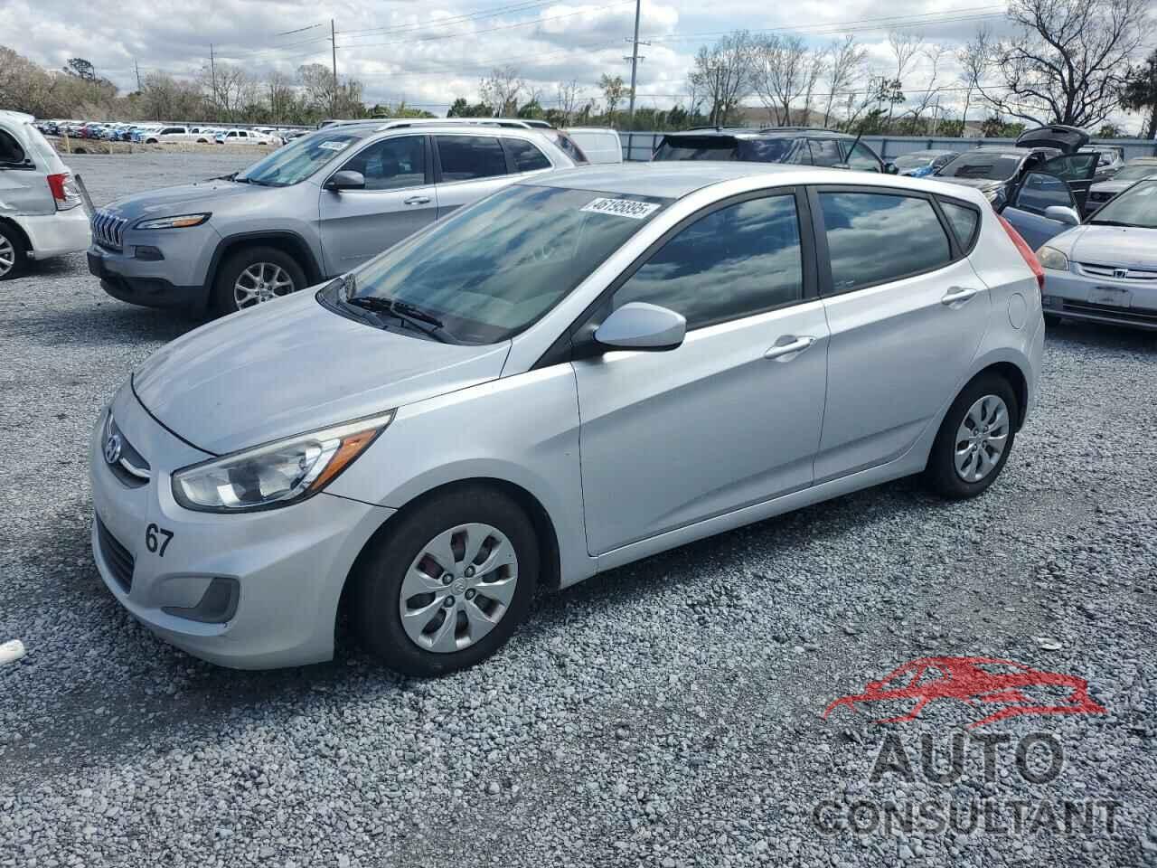 HYUNDAI ACCENT 2017 - KMHCT5AE1HU312565