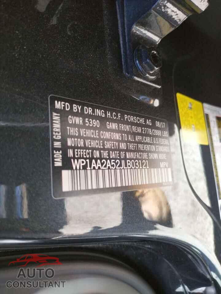 PORSCHE MACAN 2018 - WP1AA2A52JLB03121