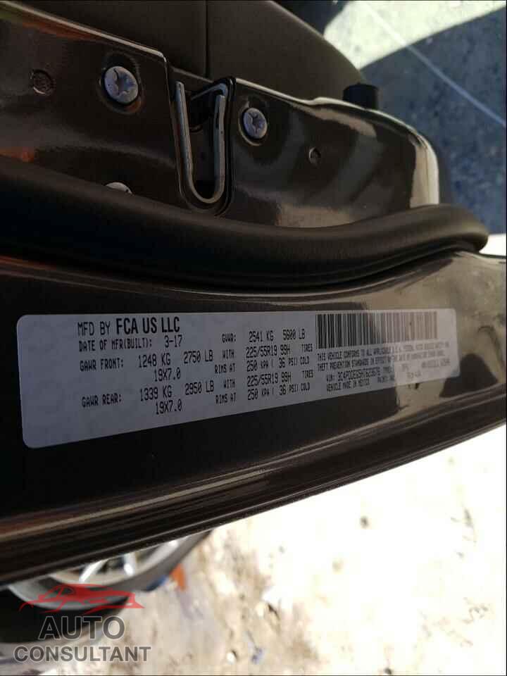 DODGE JOURNEY 2017 - 3C4PDDEG5HT623676