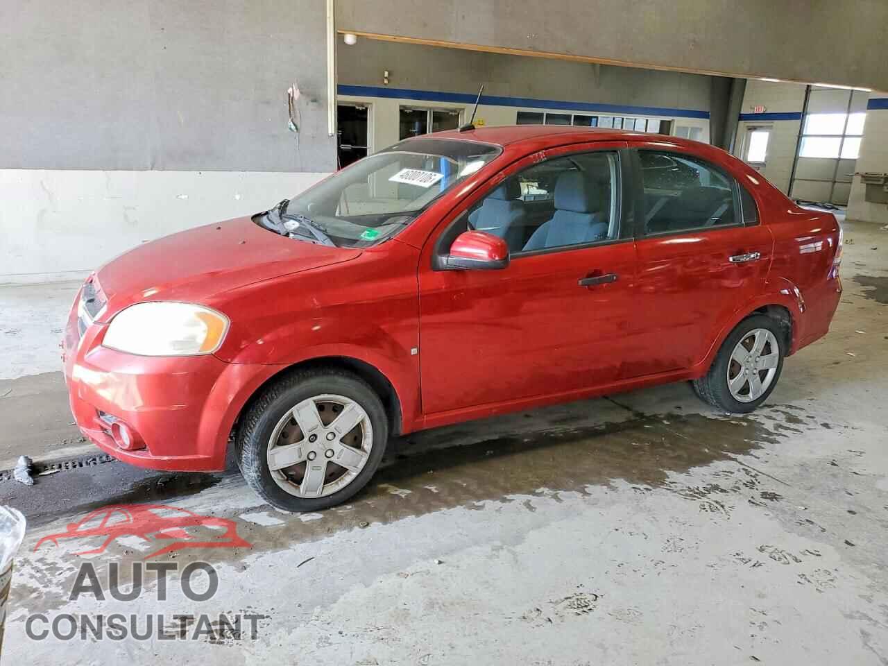 CHEVROLET AVEO 2009 - KL1TG56EX9B383575