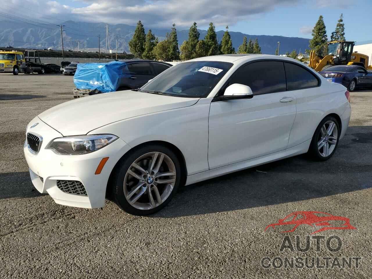 BMW 2 SERIES 2015 - WBA1F9C54FVW98698