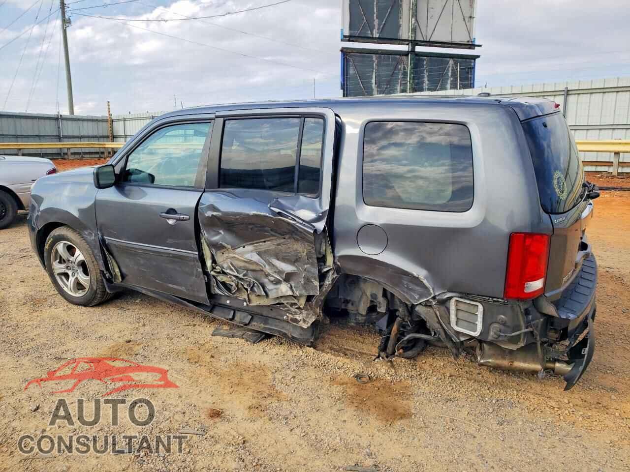 HONDA PILOT EXL 2013 - 5FNYF4H66DB009472
