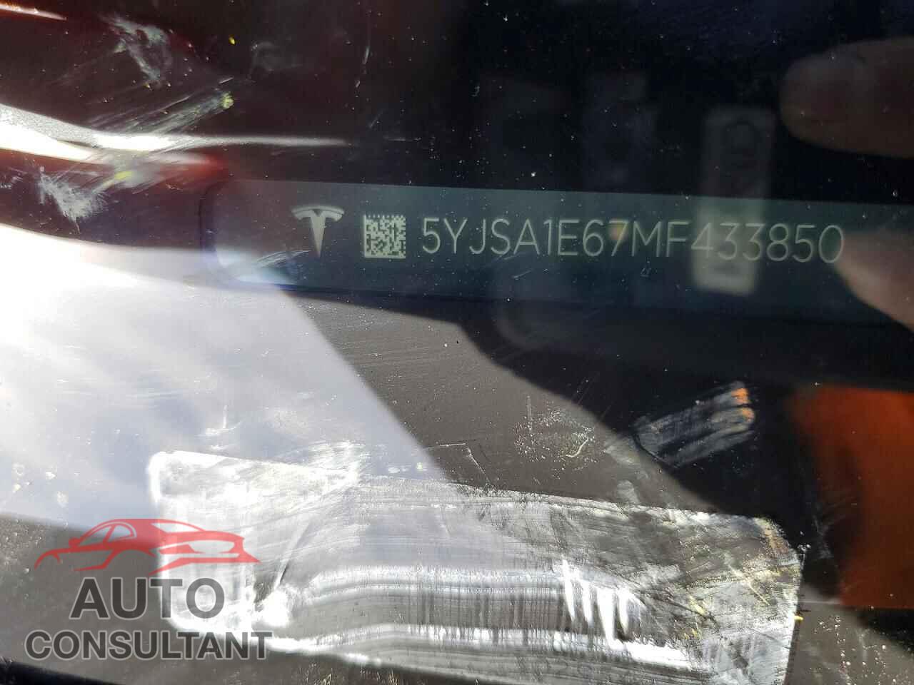 TESLA MODEL S 2021 - 5YJSA1E67MF433850