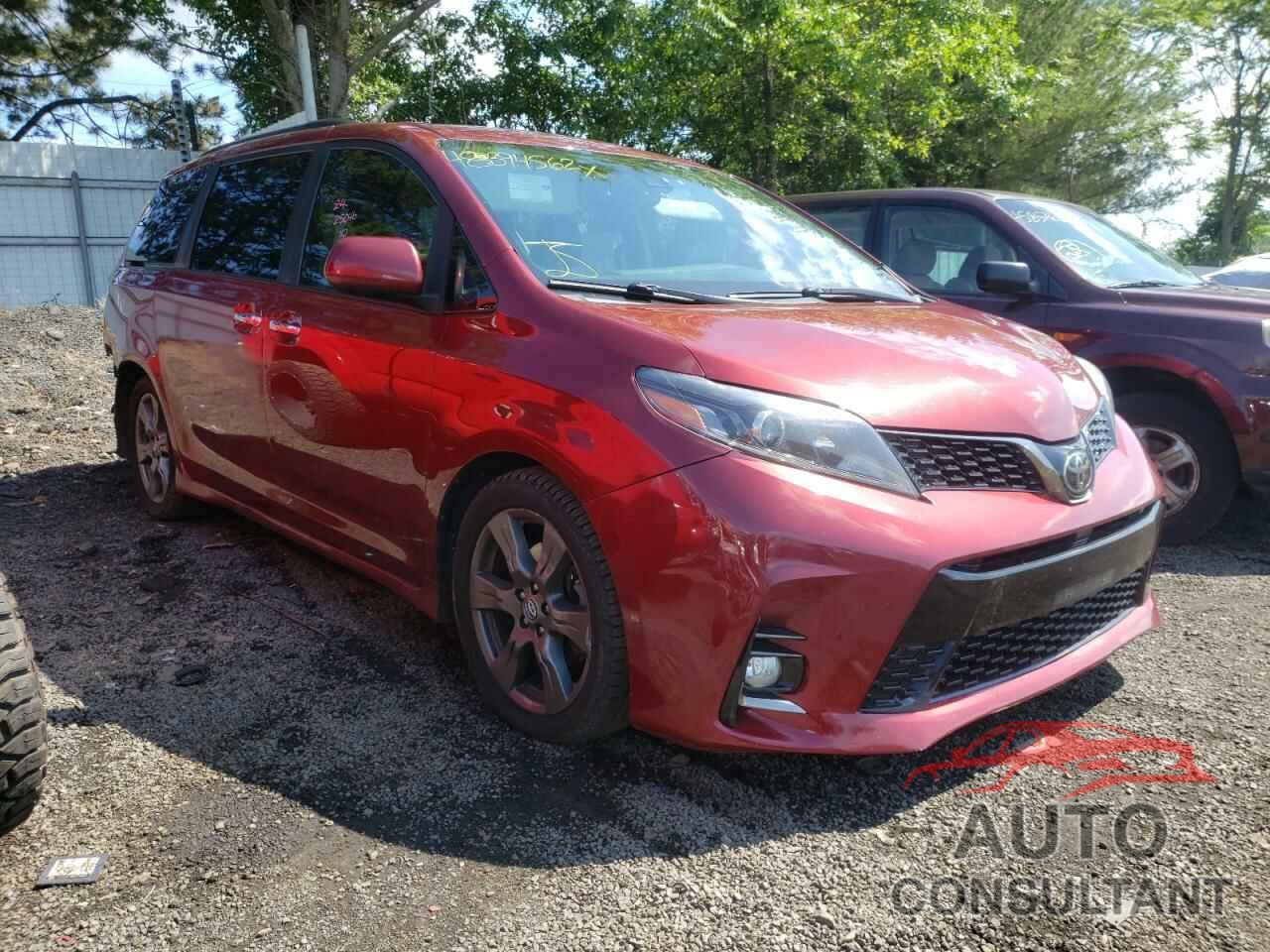 TOYOTA SIENNA 2018 - 5TDXZ3DC9JS915647