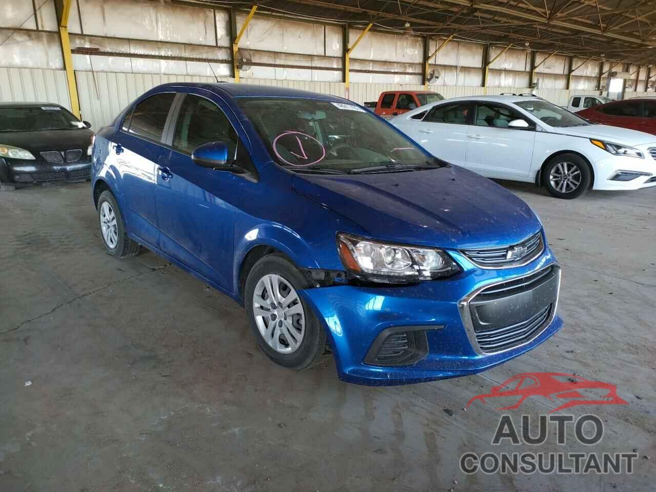 CHEVROLET SONIC 2019 - 1G1JB5SBXK4133296