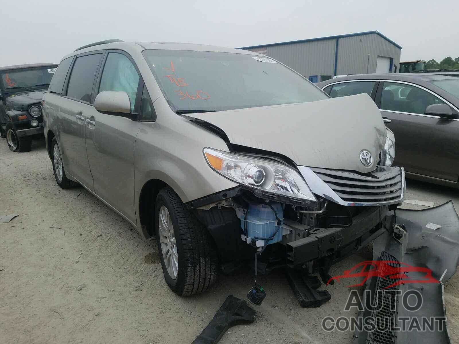 TOYOTA SIENNA 2017 - 5TDYZ3DC5HS858118