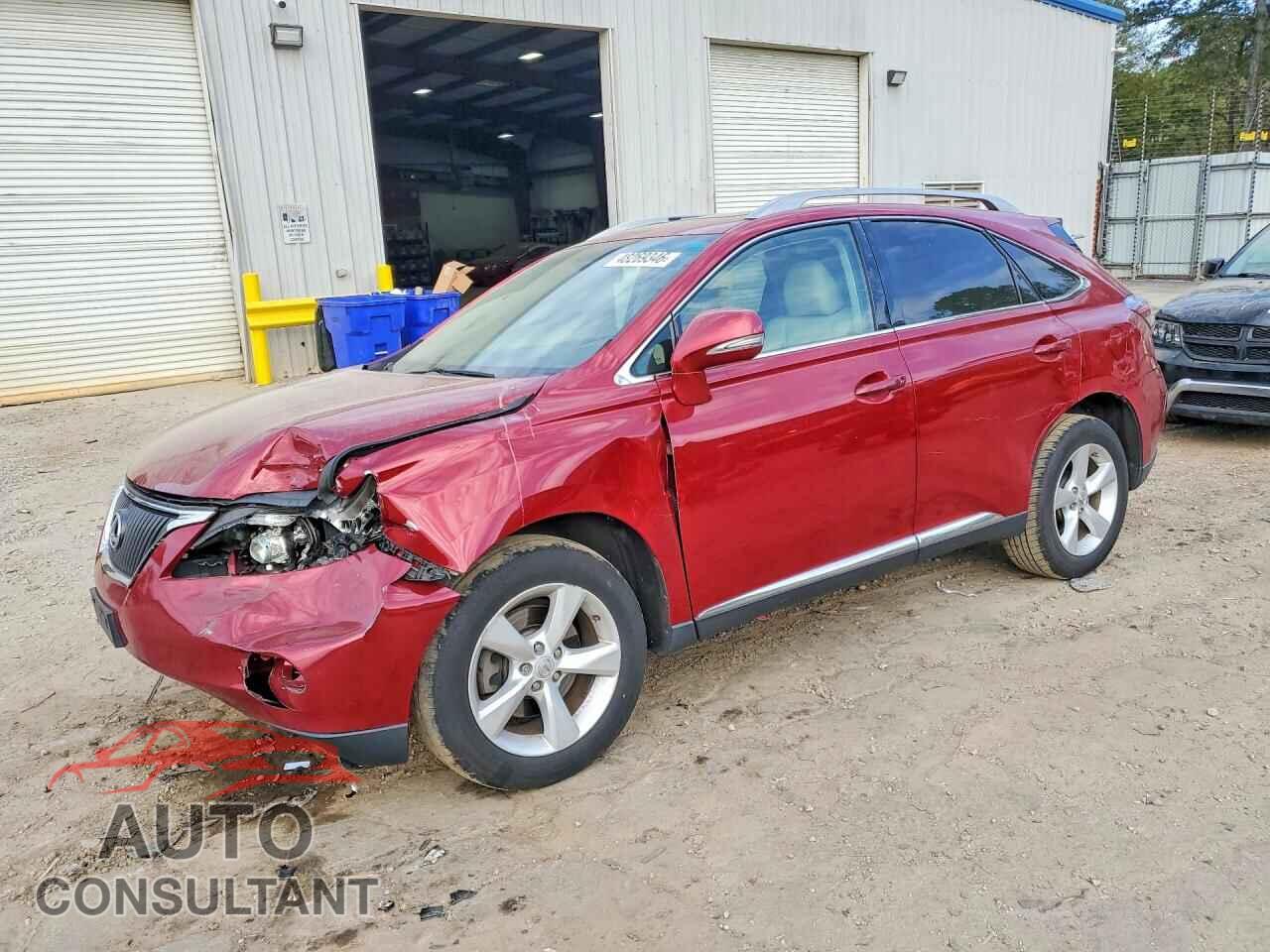 LEXUS RX350 2011 - 2T2BK1BA9BC088890