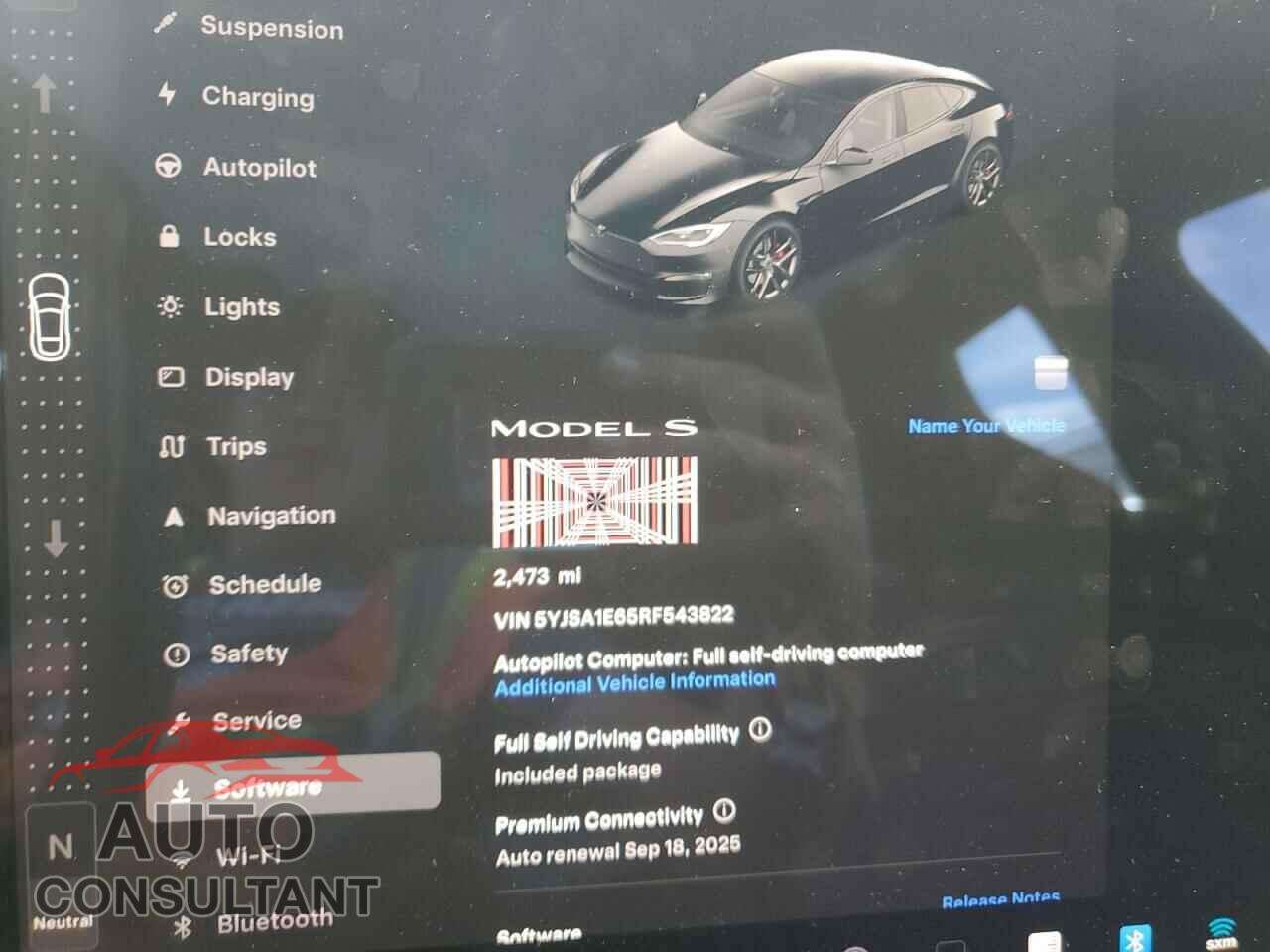 TESLA MODEL S 2024 - 5YJSA1E65RF543822