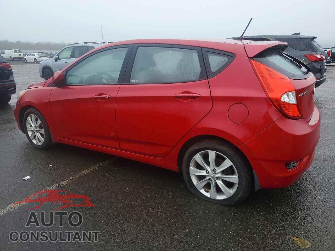 HYUNDAI ACCENT 2012 - KMHCU5AE6CU042089