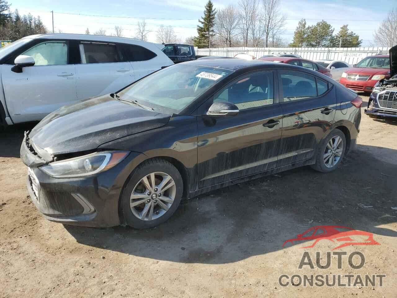 HYUNDAI ELANTRA 2017 - KMHD84LF9HU401497