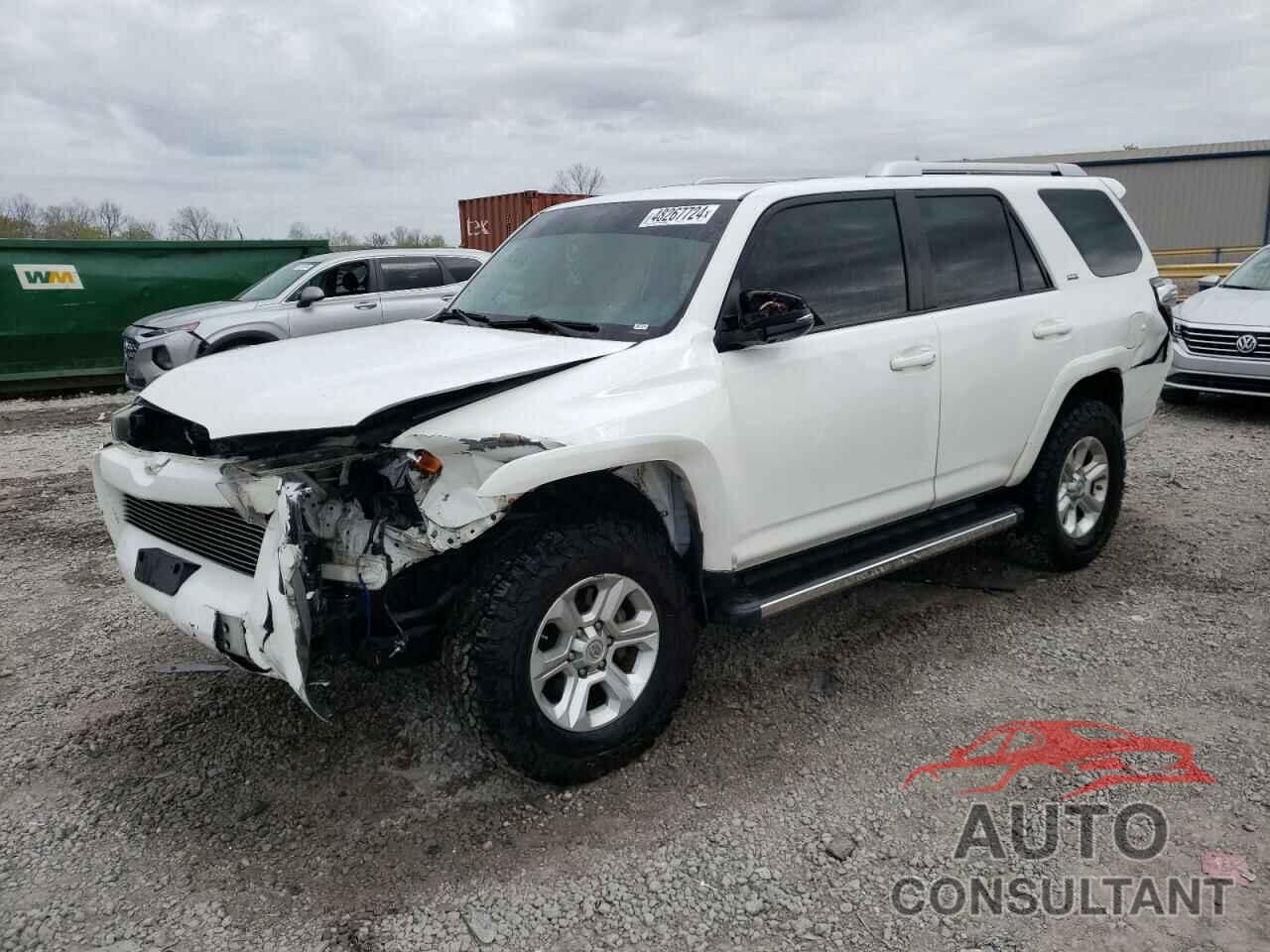 TOYOTA 4RUNNER 2016 - JTEZU5JR4G5110144