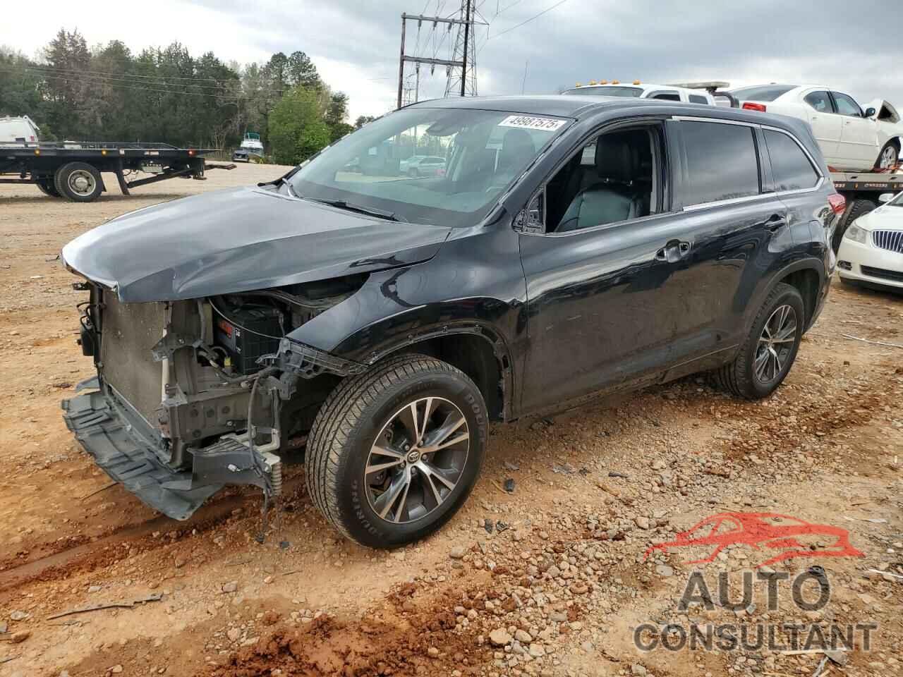 TOYOTA HIGHLANDER 2018 - 5TDZZRFH9JS246607