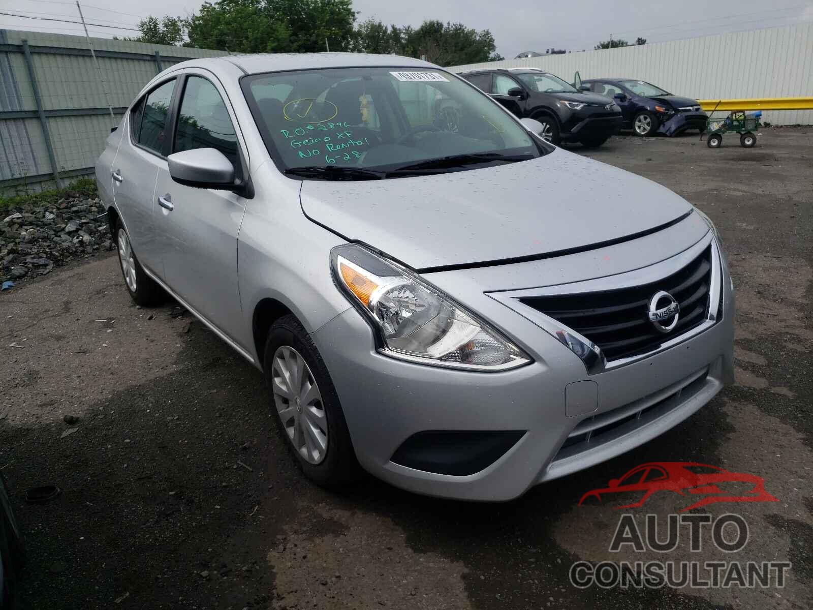 NISSAN VERSA 2019 - 3N1CN7APXKL822641