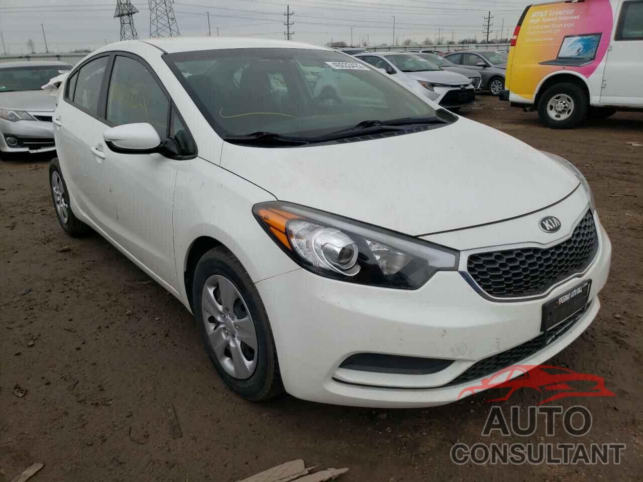 KIA FORTE 2016 - KNAFK4A61G5476640