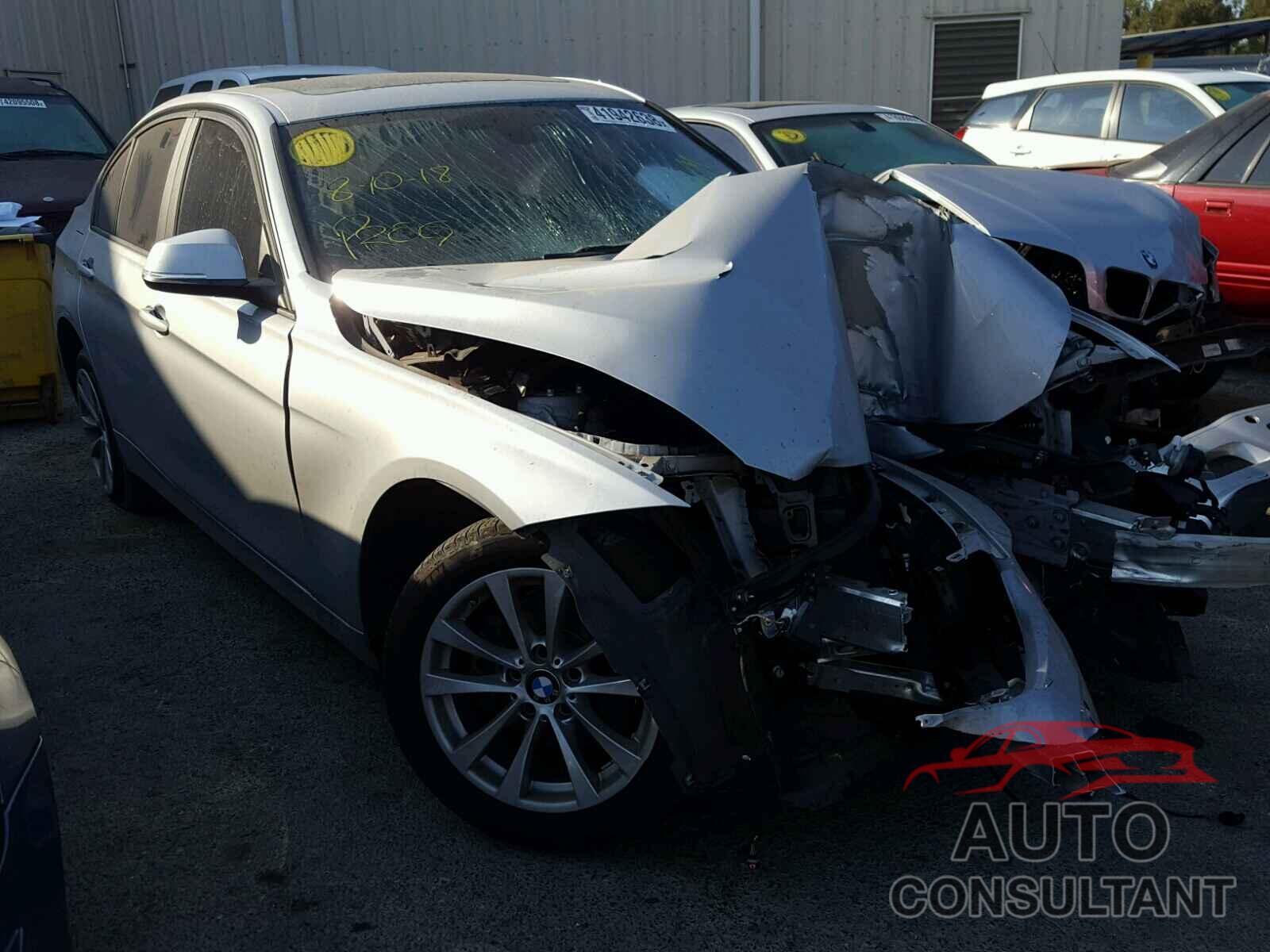 BMW 3 SERIES 2016 - WBA8A3C54GK551794