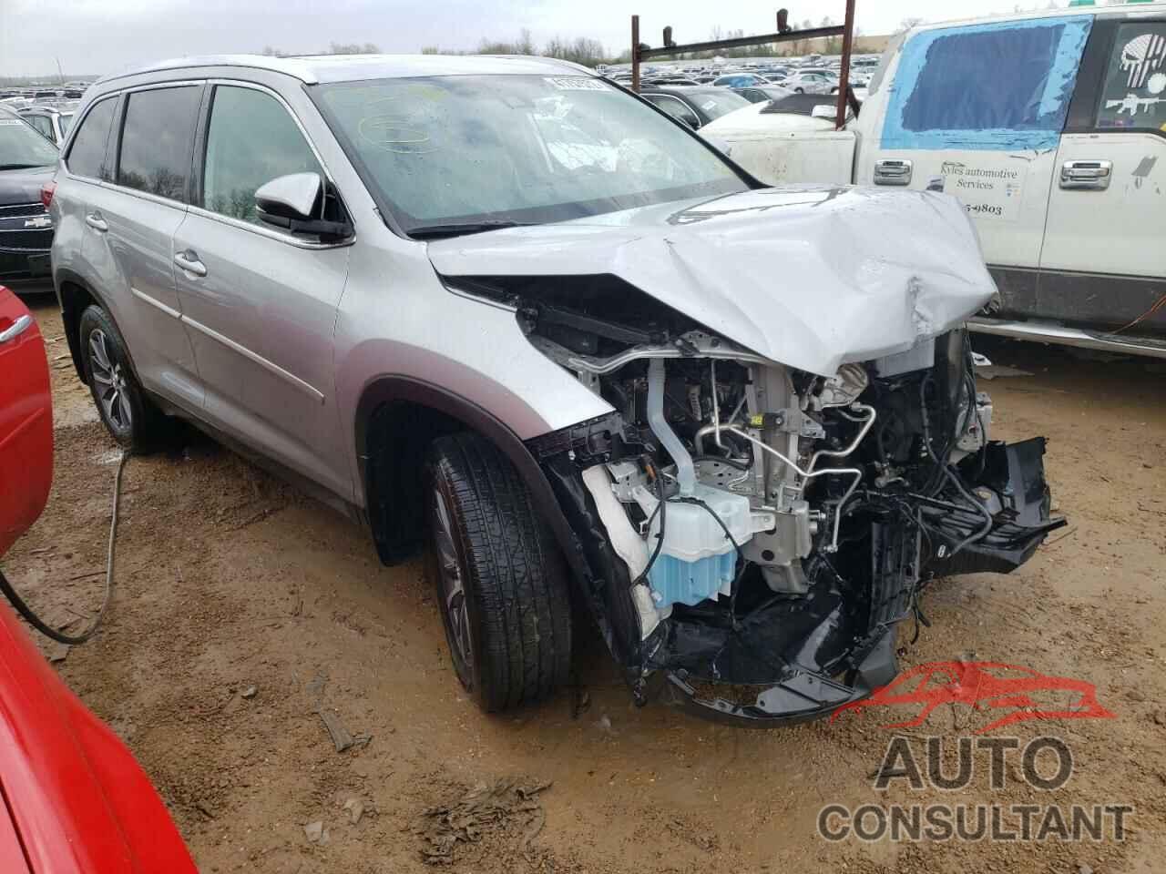 TOYOTA HIGHLANDER 2019 - 5TDJZRFH8KS997518