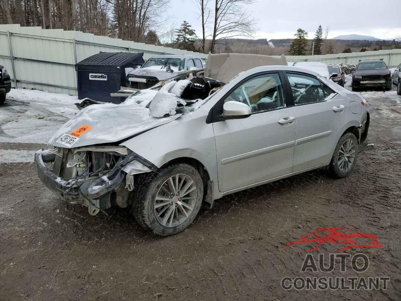 TOYOTA COROLLA 2016 - 2T1BURHE5GC556127