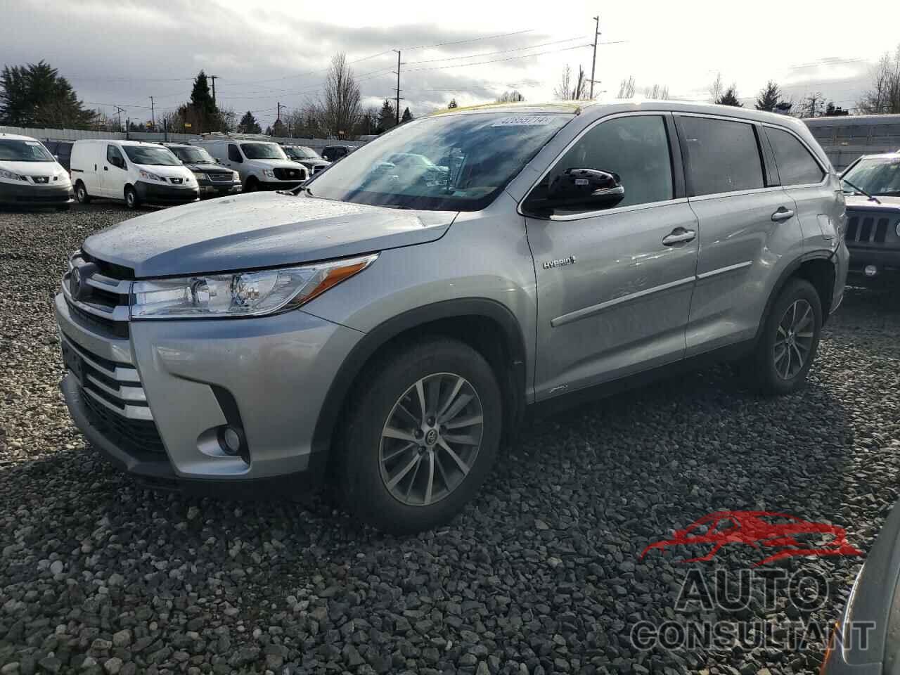 TOYOTA HIGHLANDER 2019 - 5TDJGRFH5KS064570