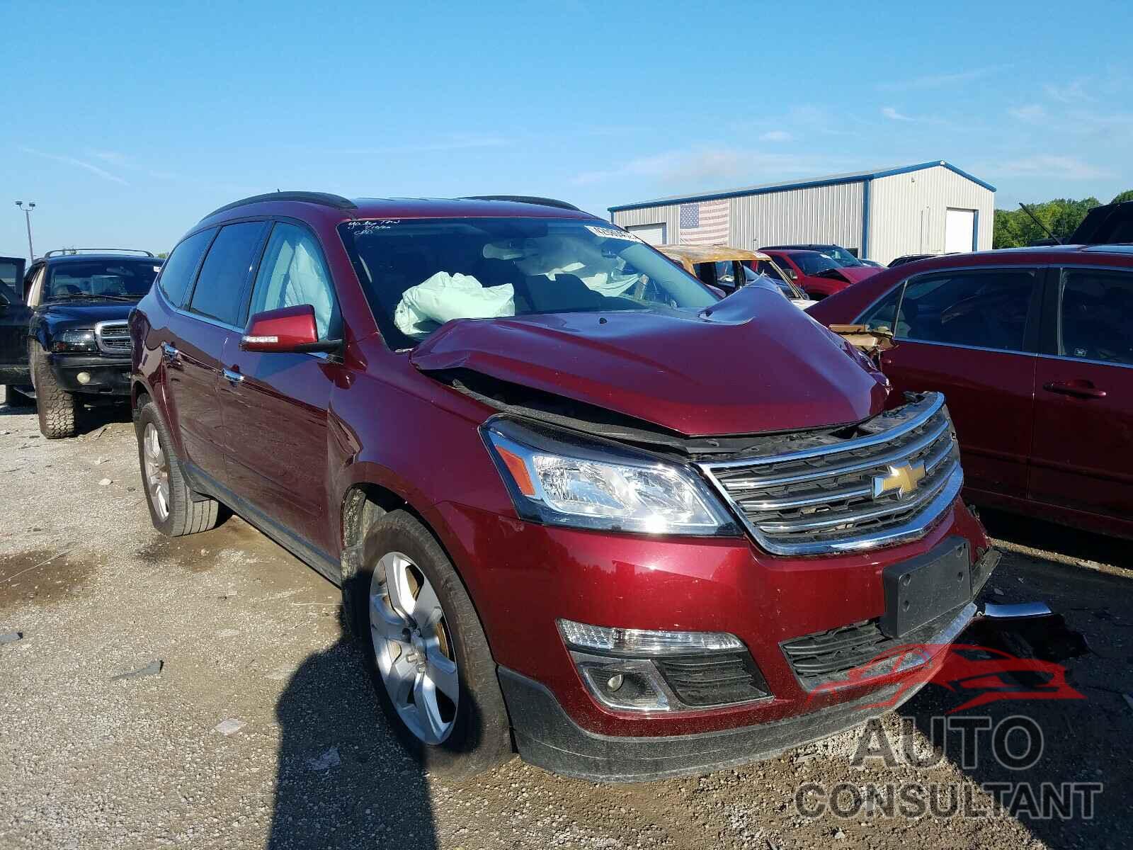 CHEVROLET TRAVERSE 2016 - 1GNKRGKD3GJ110012