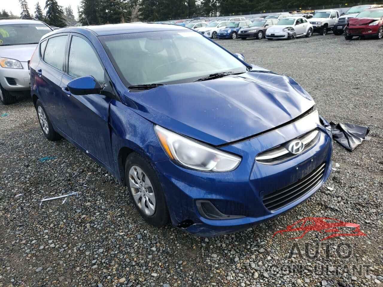 HYUNDAI ACCENT 2016 - KMHCT5AE8GU274976