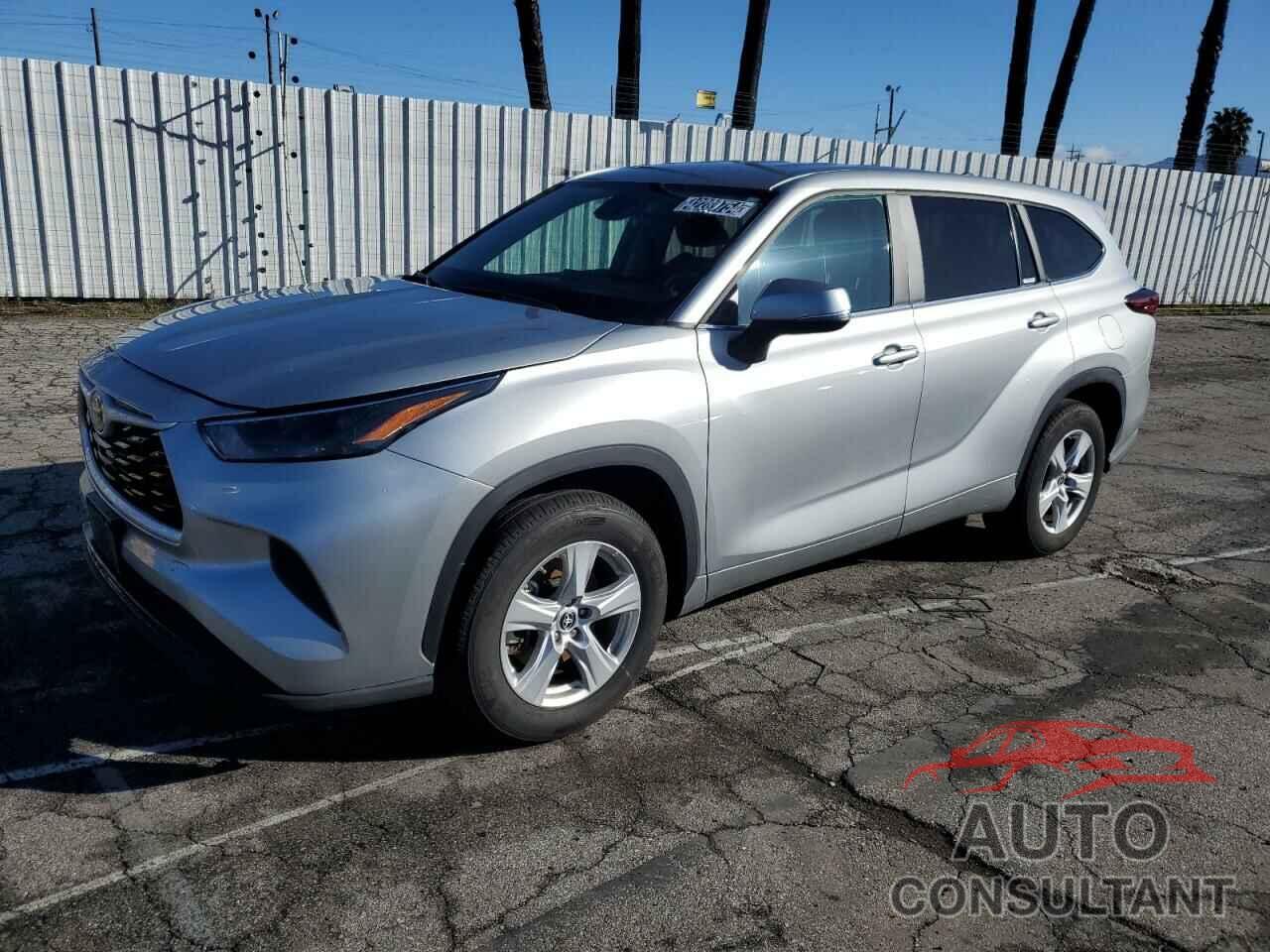 TOYOTA HIGHLANDER 2023 - 5TDKDRAH5PS502046