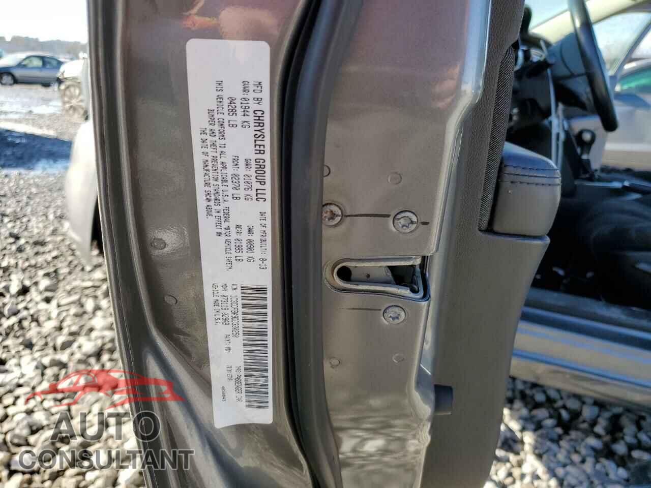 DODGE DART 2013 - 1C3CDFBA9DD330250