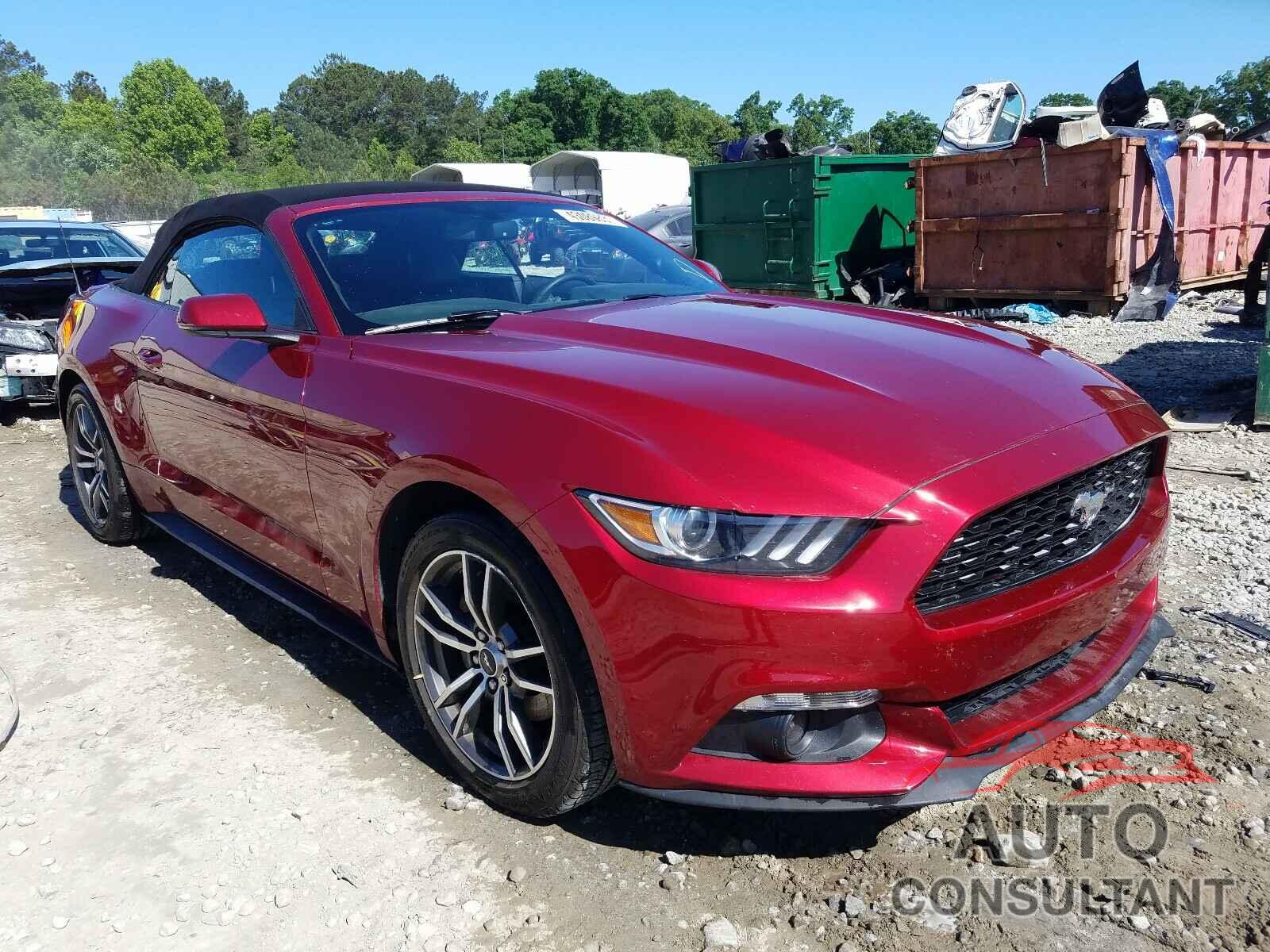 FORD MUSTANG 2017 - 1FATP8UH3H5224360