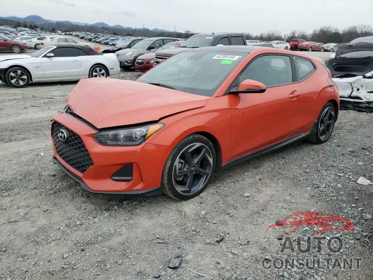 HYUNDAI VELOSTER 2019 - KMHTH6AB9KU007027