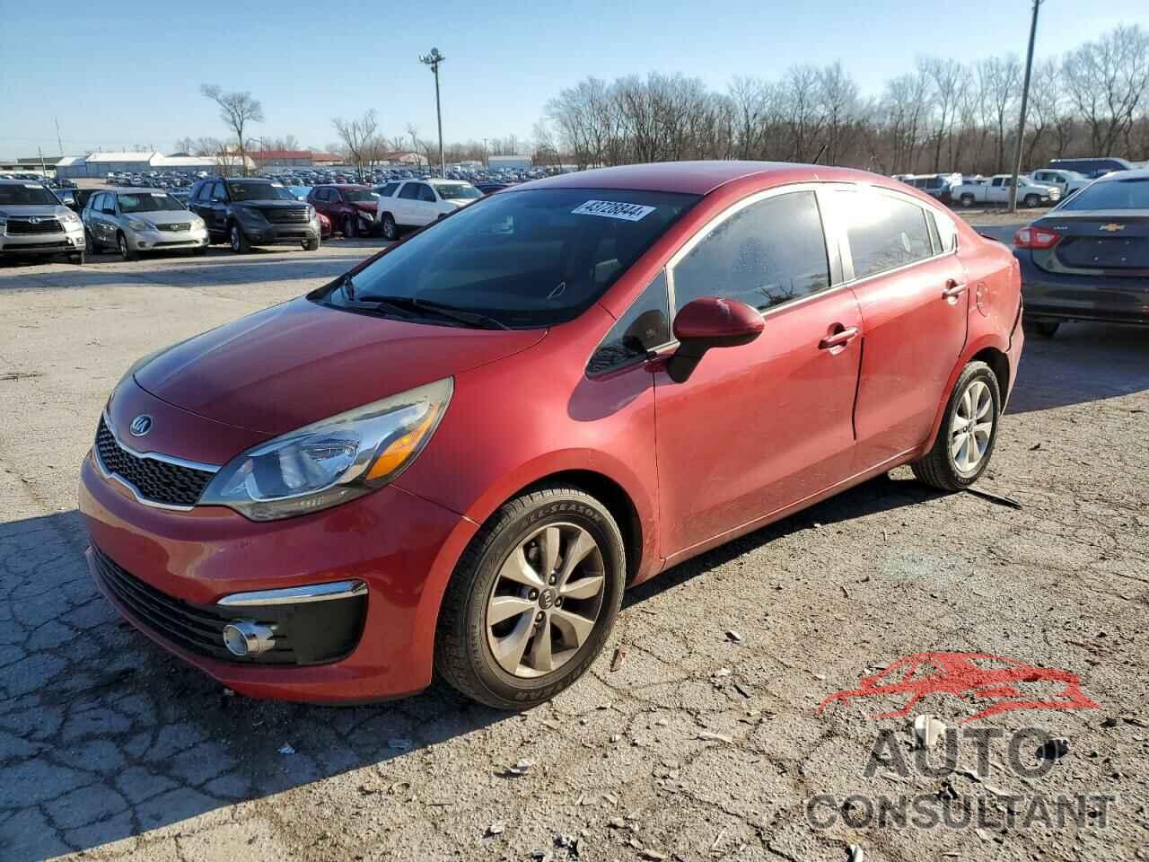 KIA RIO 2016 - KNADN4A36G6642911