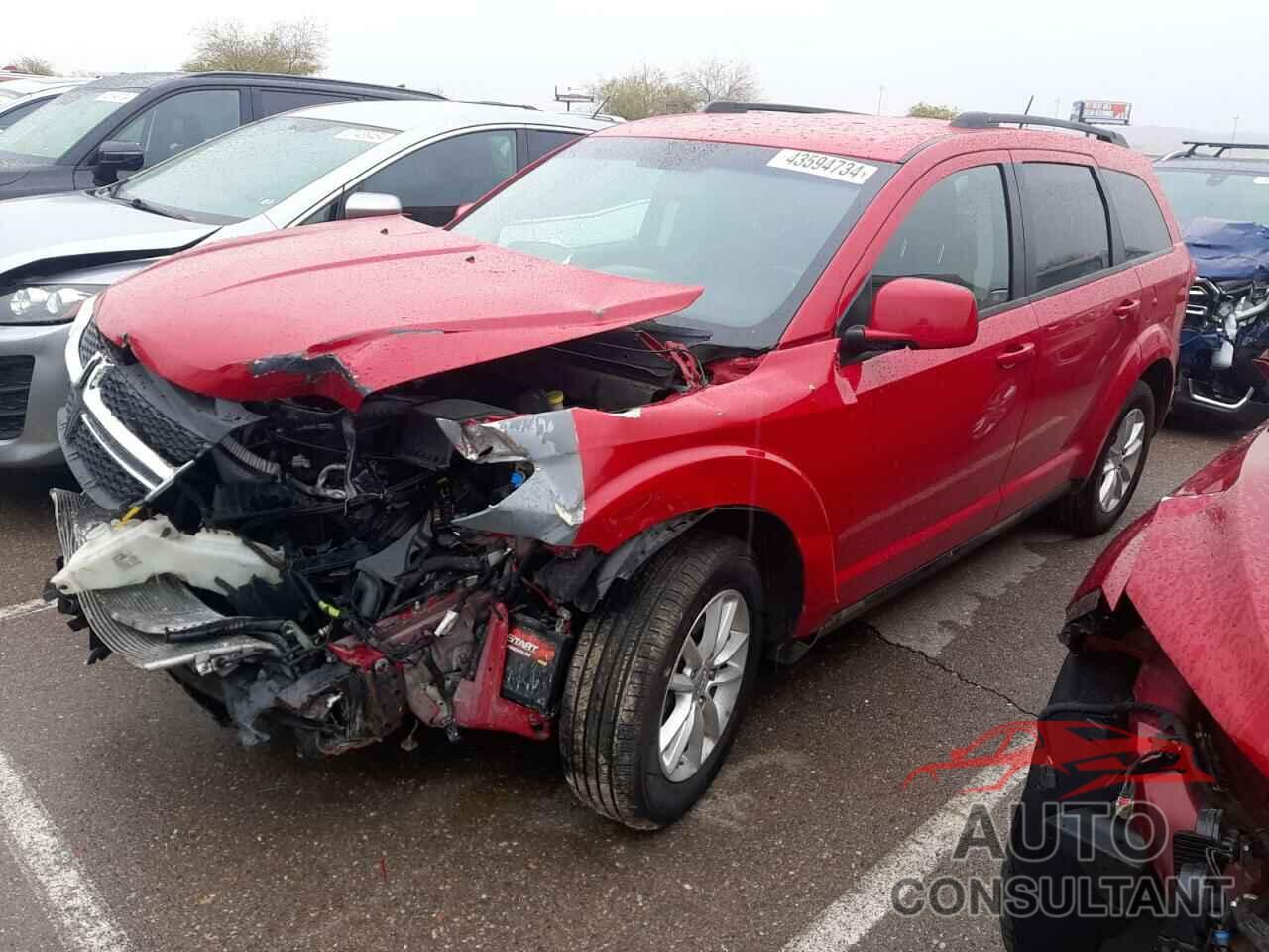 DODGE JOURNEY 2013 - 3C4PDCBG6DT717218