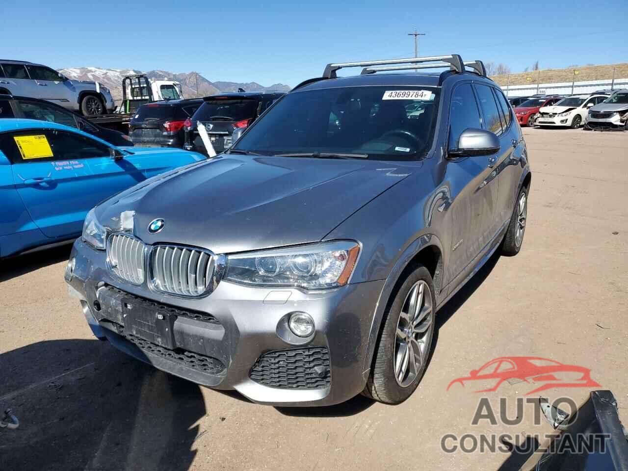 BMW X3 2017 - 5UXWX7C55H0S19441