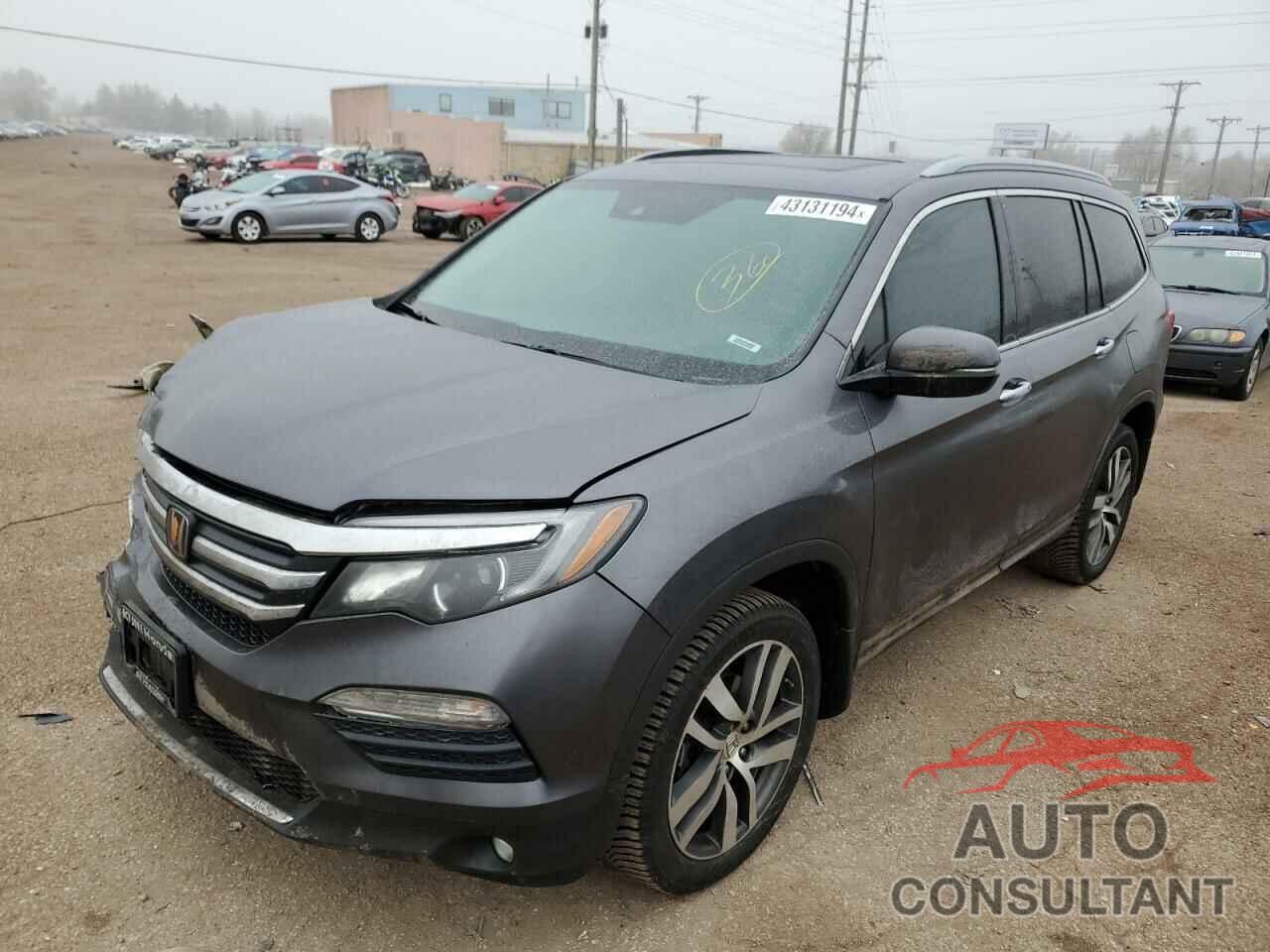 HONDA PILOT 2018 - 5FNYF6H96JB022434