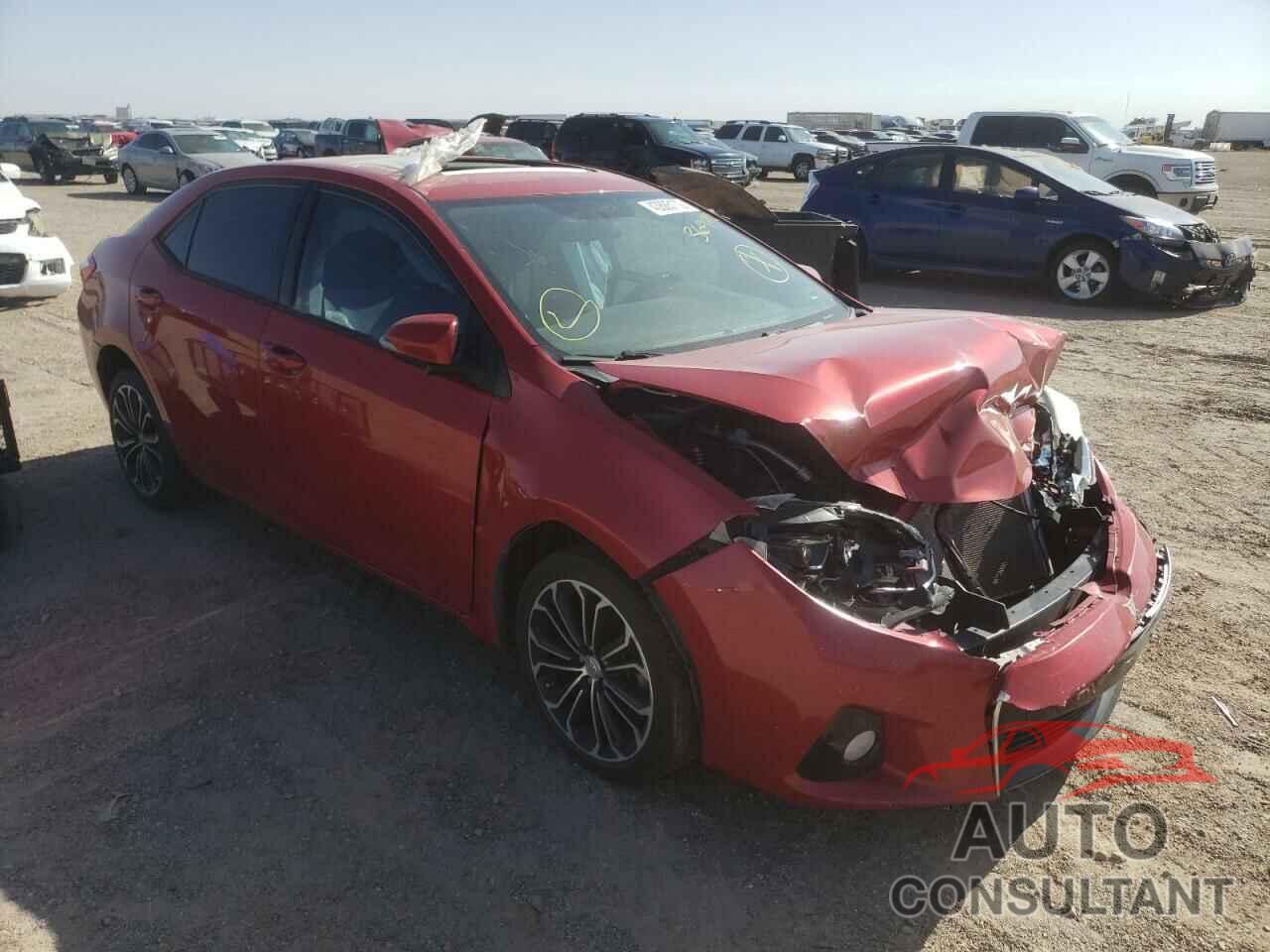 TOYOTA COROLLA 2016 - 5YFBURHE8GP369142