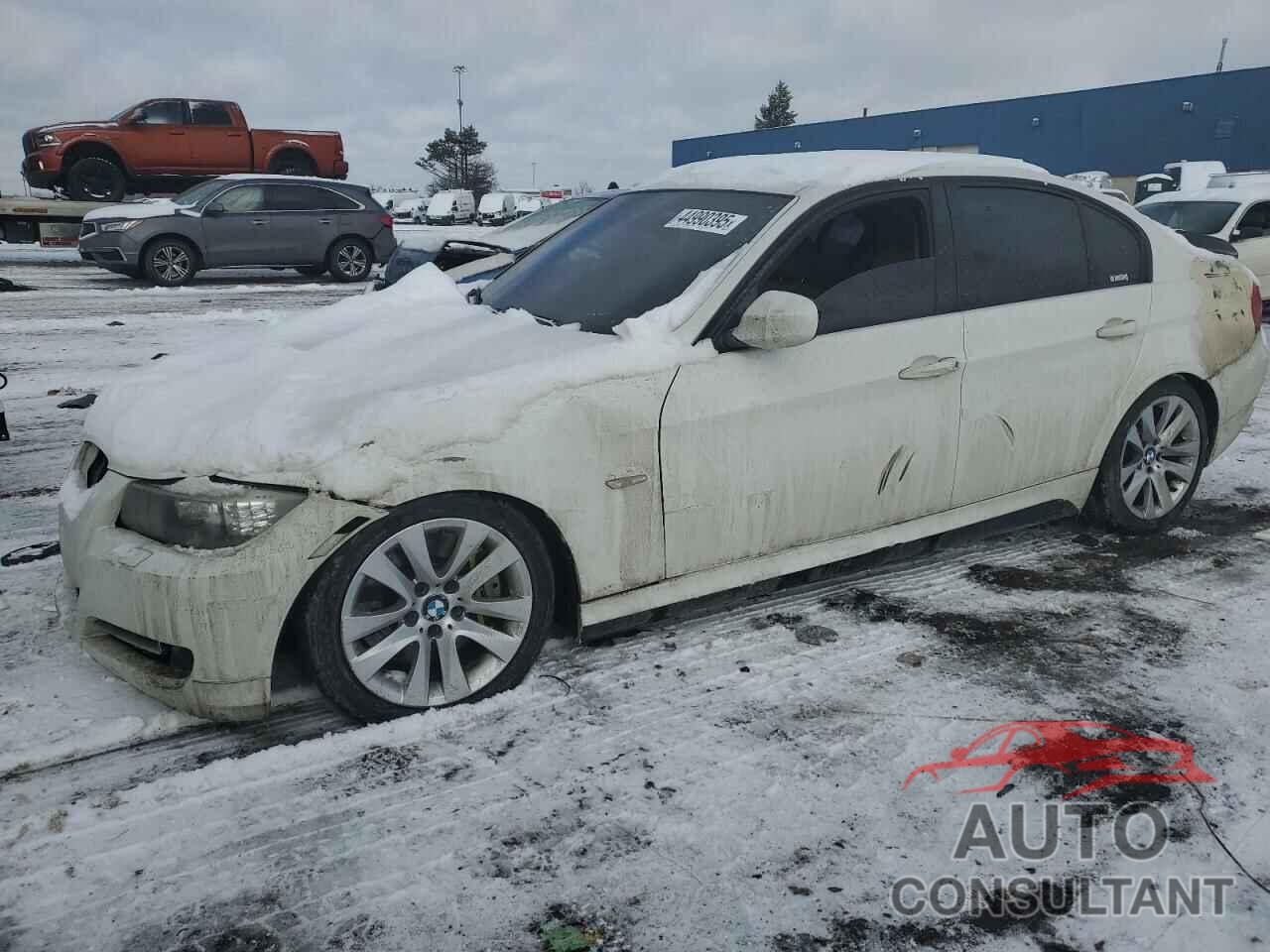 BMW 3 SERIES 2009 - WBAPM77509NL87904