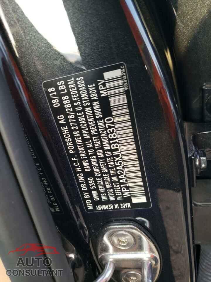 PORSCHE MACAN 2018 - WP1AA2A5XJLB18370